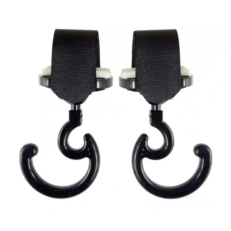 Hook Car Magic Solid Negro Multipurpose 10x6x3 CM