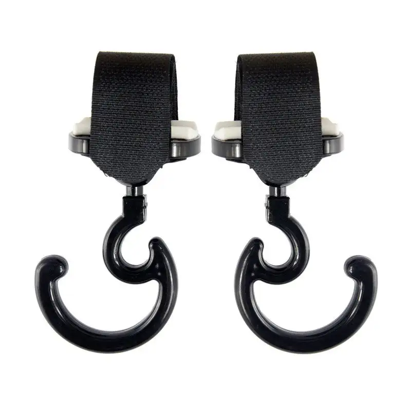 Hook Car Magic Solid Negro Multipurpose 10x6x3 CM
