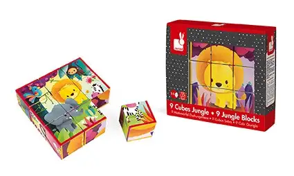 Kubkid animales de la selva Janod - Imagen 3