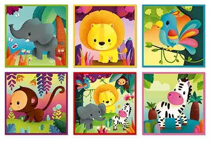 Kubkid animales de la selva Janod - Imagen 5