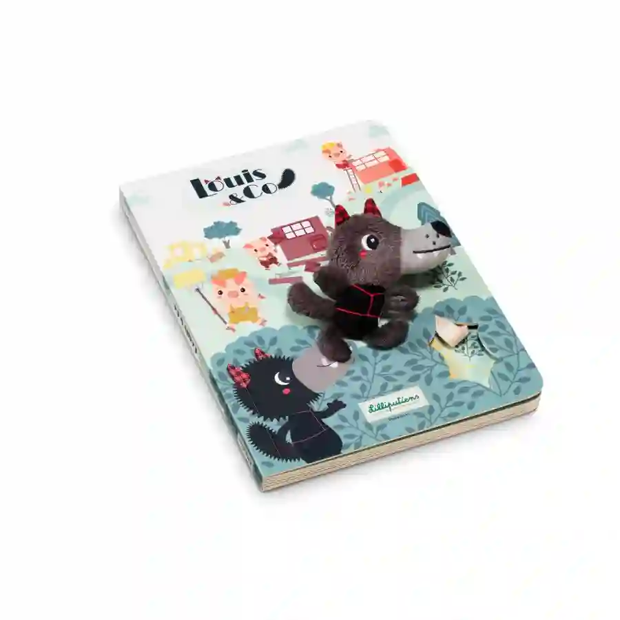 The Wolf Tour book and the 3 Lilliputiens pigs