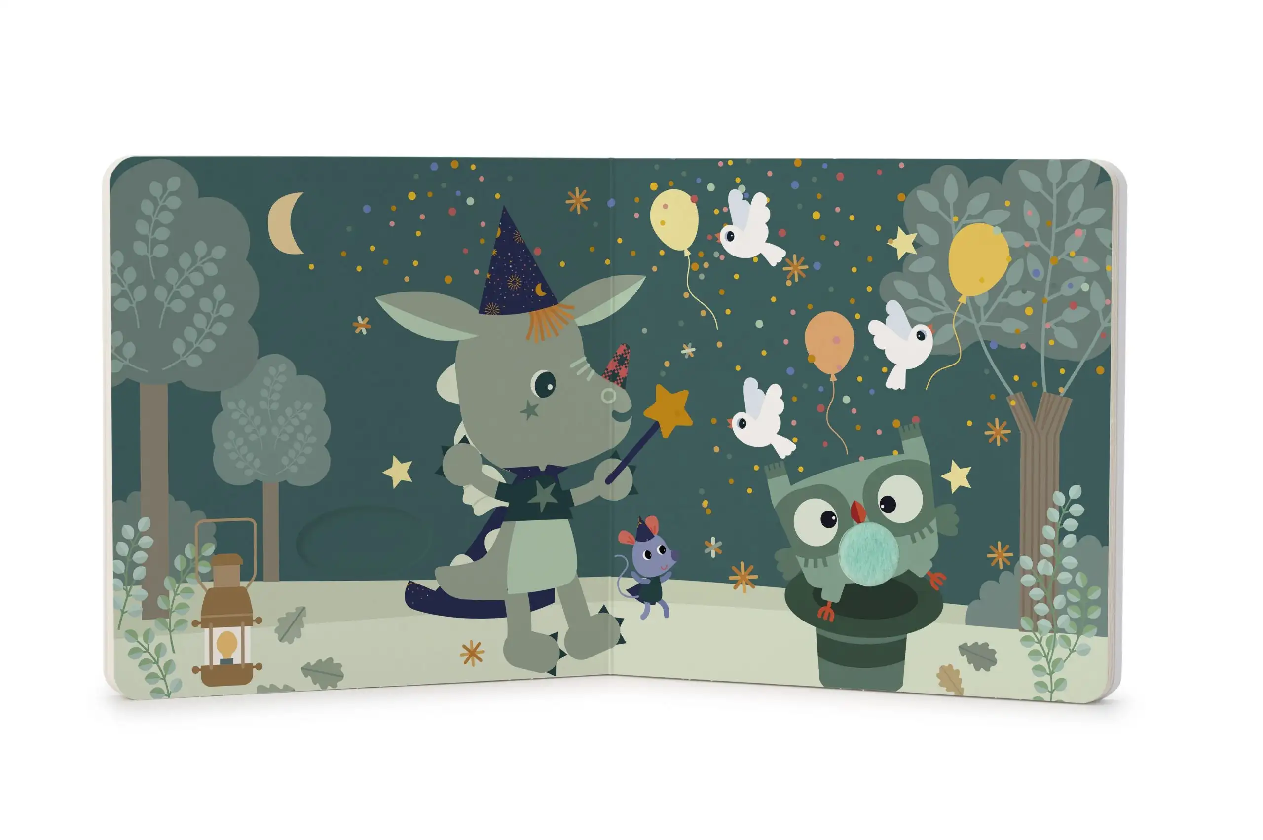 Libro de sonidos y texturas "Happy Forest" Lilliputiens - Imagen 6