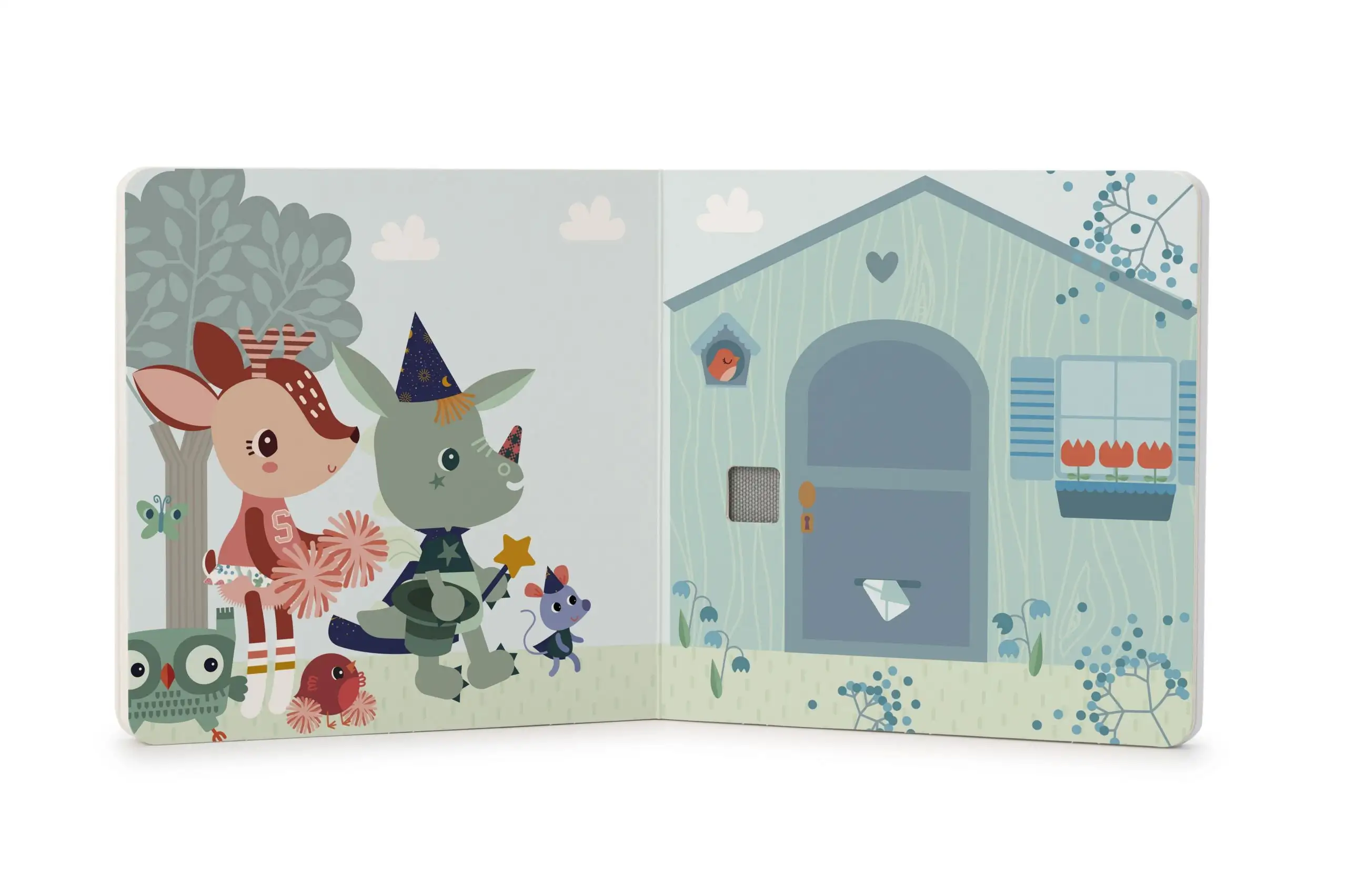 Libro de sonidos y texturas "Happy Forest" Lilliputiens - Imagen 7