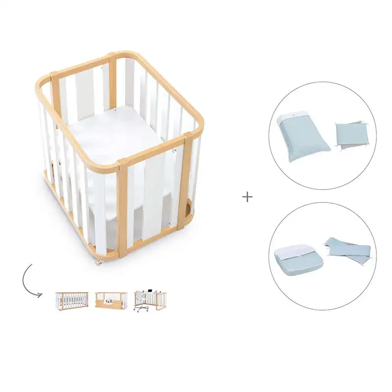 Minicuna-Cuna-Cama-Decritory (4n1) Wood/White · Create Plus Tres · Alondra - Image 41