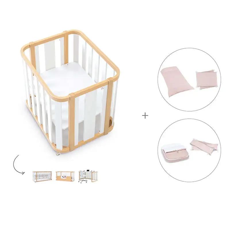 Minicuna-Cuna-Cama-Decritory (4n1) Wood/White · Create Plus Tres · Alondra - Image 53