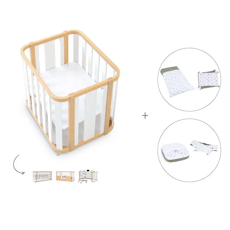 Minicuna-Cuna-Cama-Decritory (4n1) Wood/White · Create Plus Tres · Alondra - Image 61