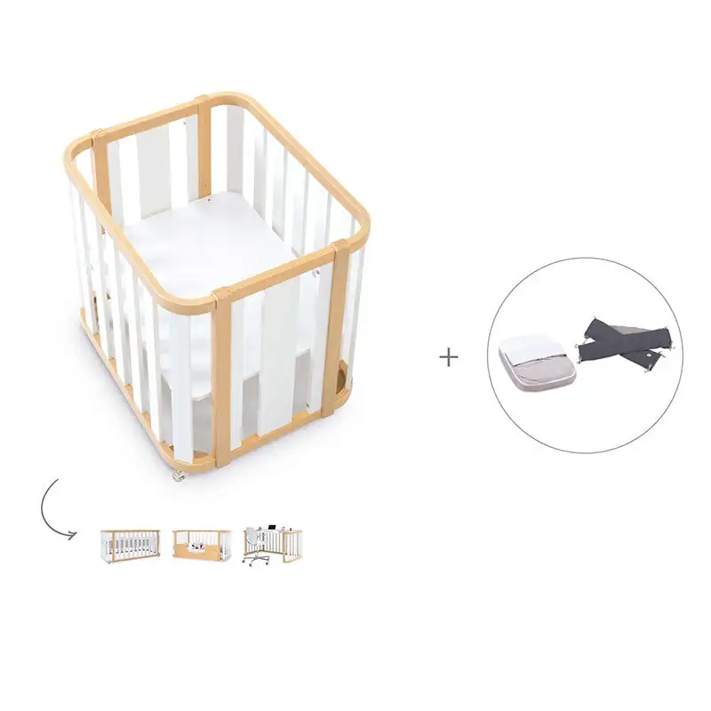 Minicuna-Cuna-Cama-Decritory (4n1) Wood/White · Create Plus Tres · Alondra - Image 62