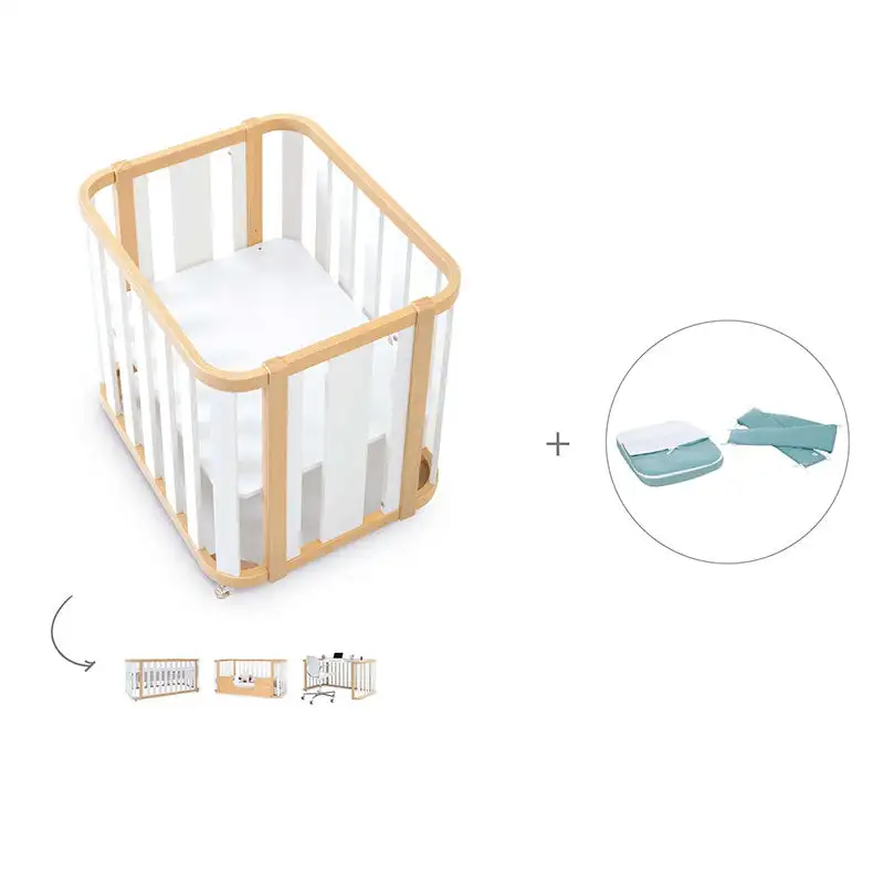 Minicuna-Cuna-Cama-Decritory (4n1) Wood/White · Create Plus Tres · Alondra - Image 82