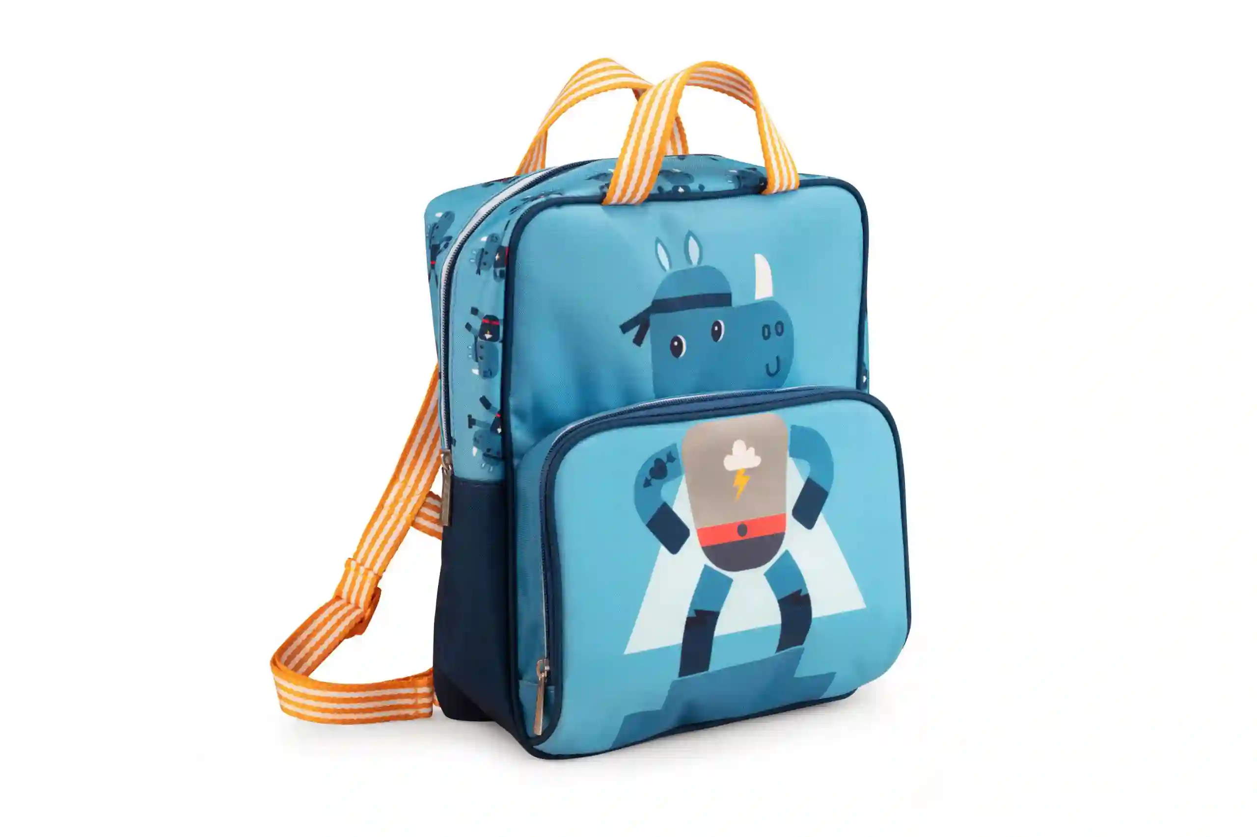Backpack with SUPER MARIUS LILLIPUTIENS snacks