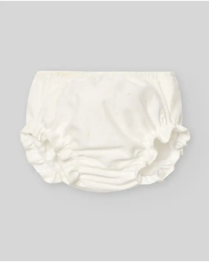 Pack girl embroidered christening + braga "peace v25" Paz Rodríguez - Image 3