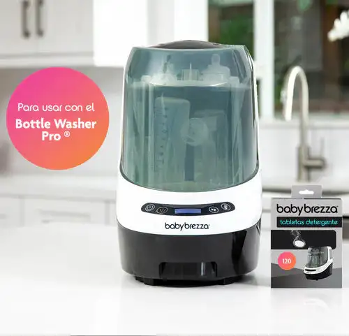 Pastillas detergentes para Bottle Washer Pro 120 Pastillas Baby Brezza - Imagen 2