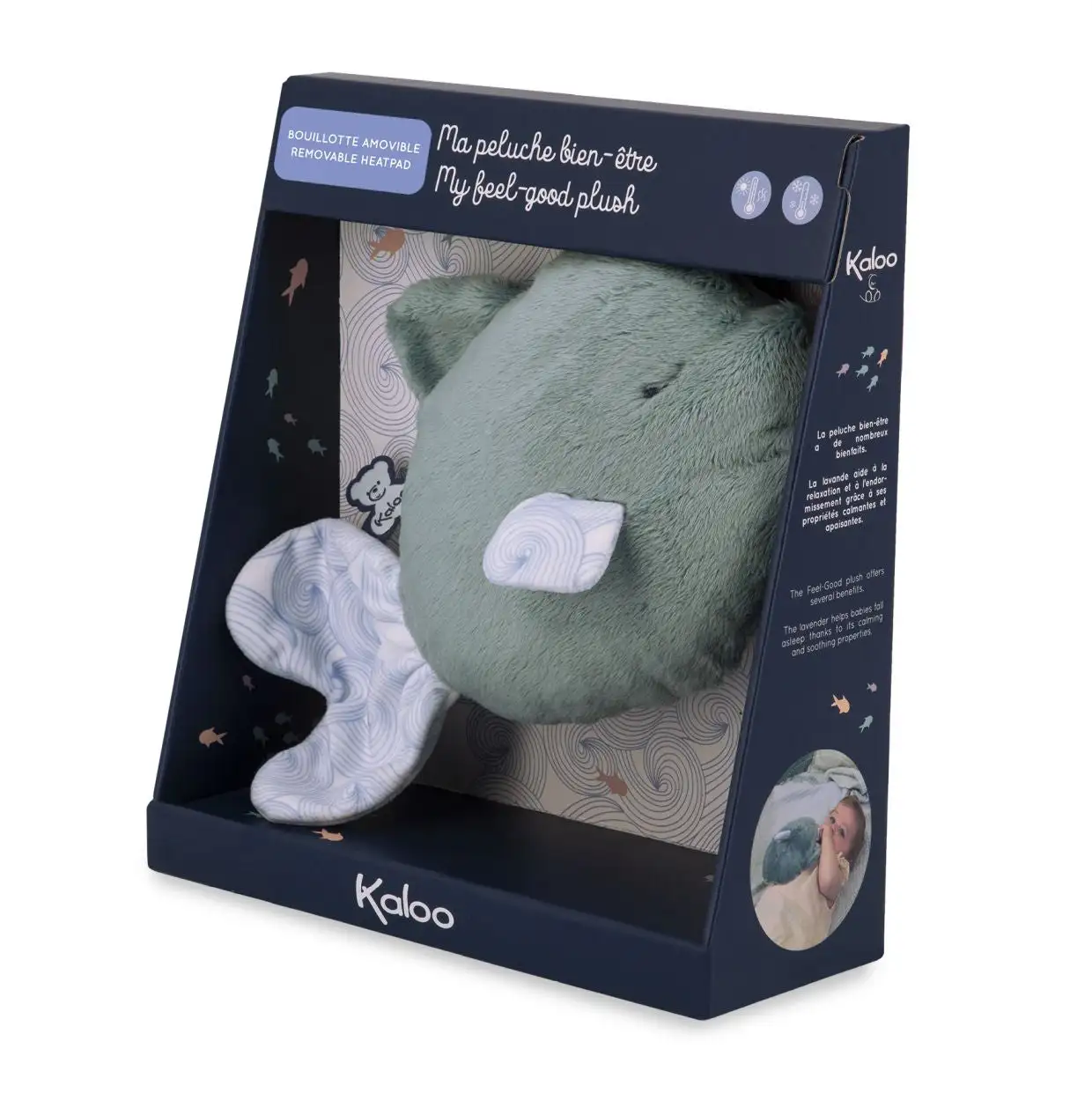 Pequeño Pez de peluche tranquilizante - Imagen 3