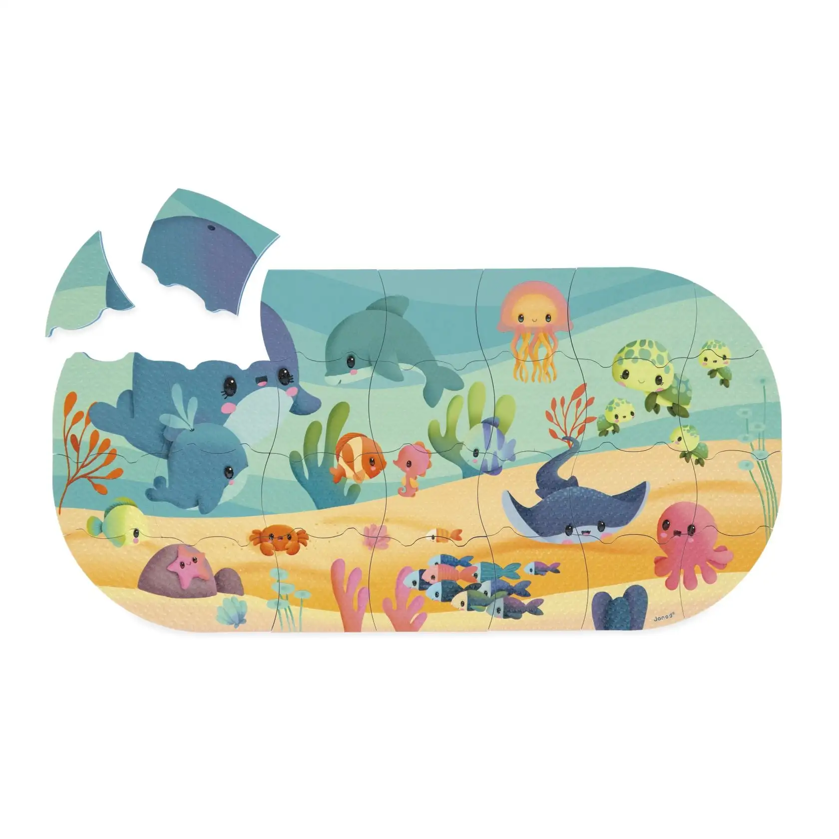 Puzzle de baño en el océano Janod - Imagen 3