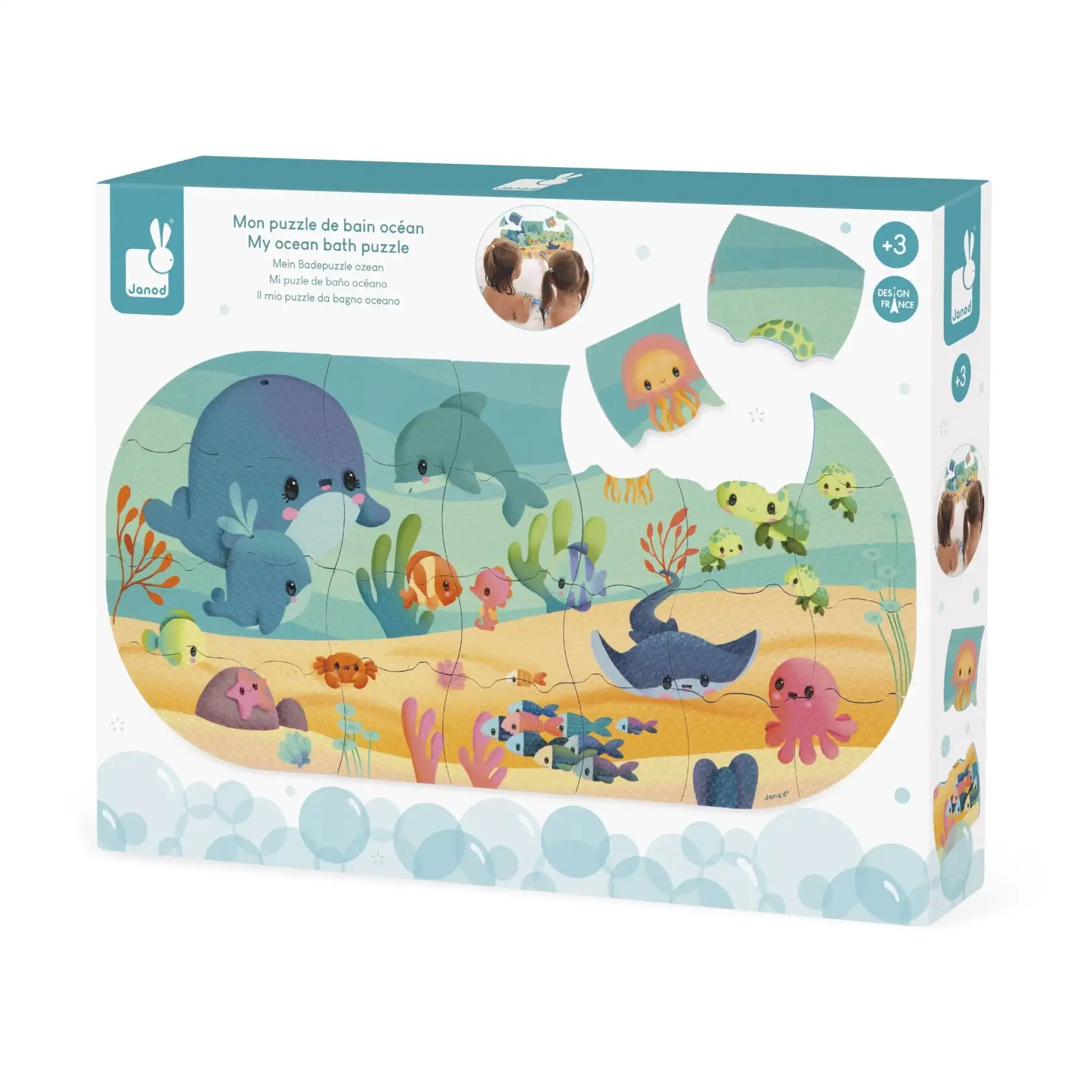 Puzzle de baño en el océano Janod - Imagen 5