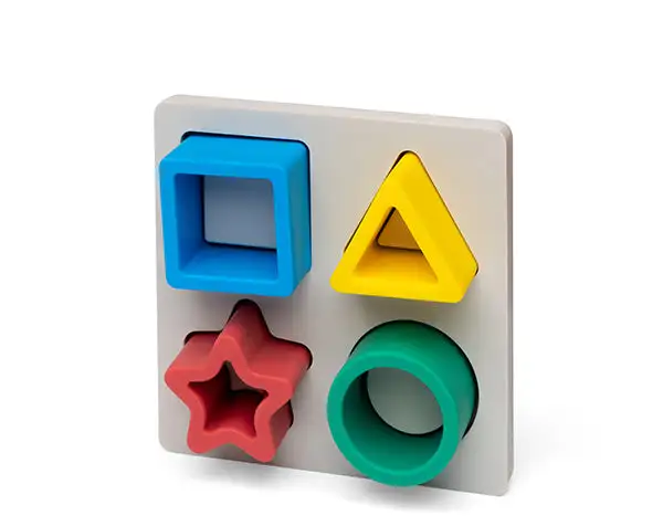 GEOMETRIC PUZZLE BRIGHT COLORS LITTLE L - Image 3