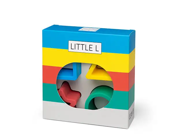 GEOMETRIC PUZZLE BRIGHT COLORS LITTLE L - Image 4