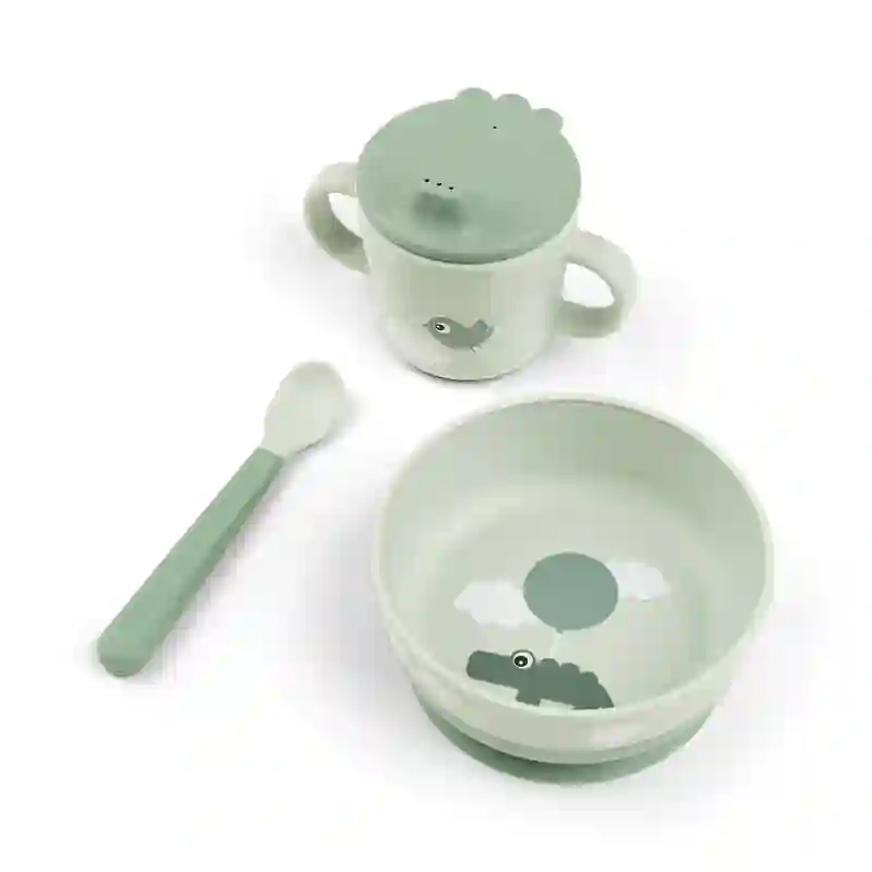 Establecer Primera Comida Foodie Happy Nubes hechas por ciervos