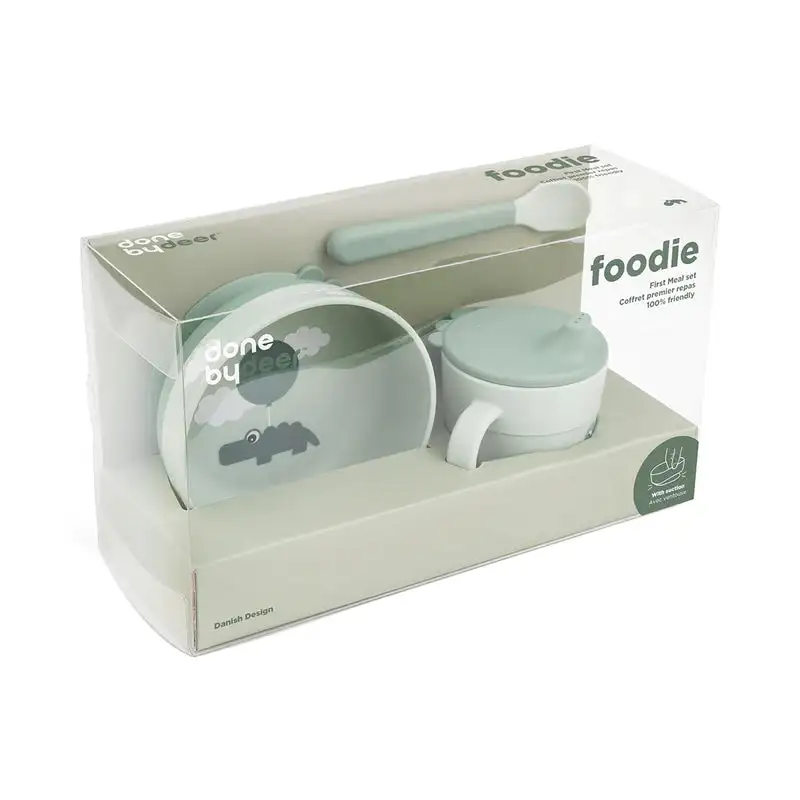Establecer Primera Comida Foodie Happy Nubes hechas por ciervos - Imagen 4