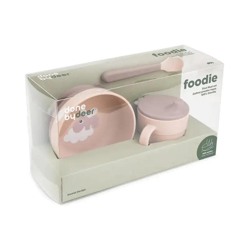 Establecer Primera Comida Foodie Happy Nubes hechas por ciervos - Imagen 12