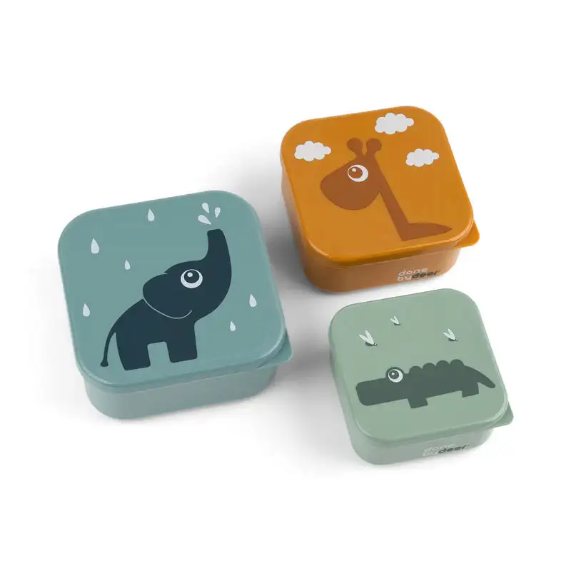 Set snack box 3 piezas Deer friends Done by Deer
