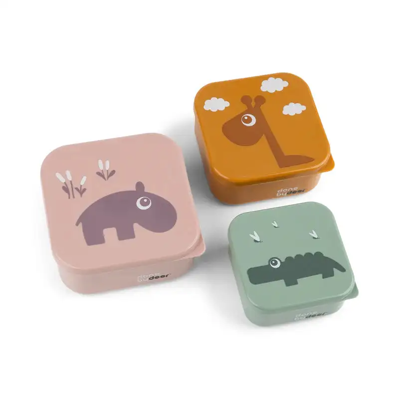 Set snack box 3 piezas Deer friends Done by Deer - Image 3