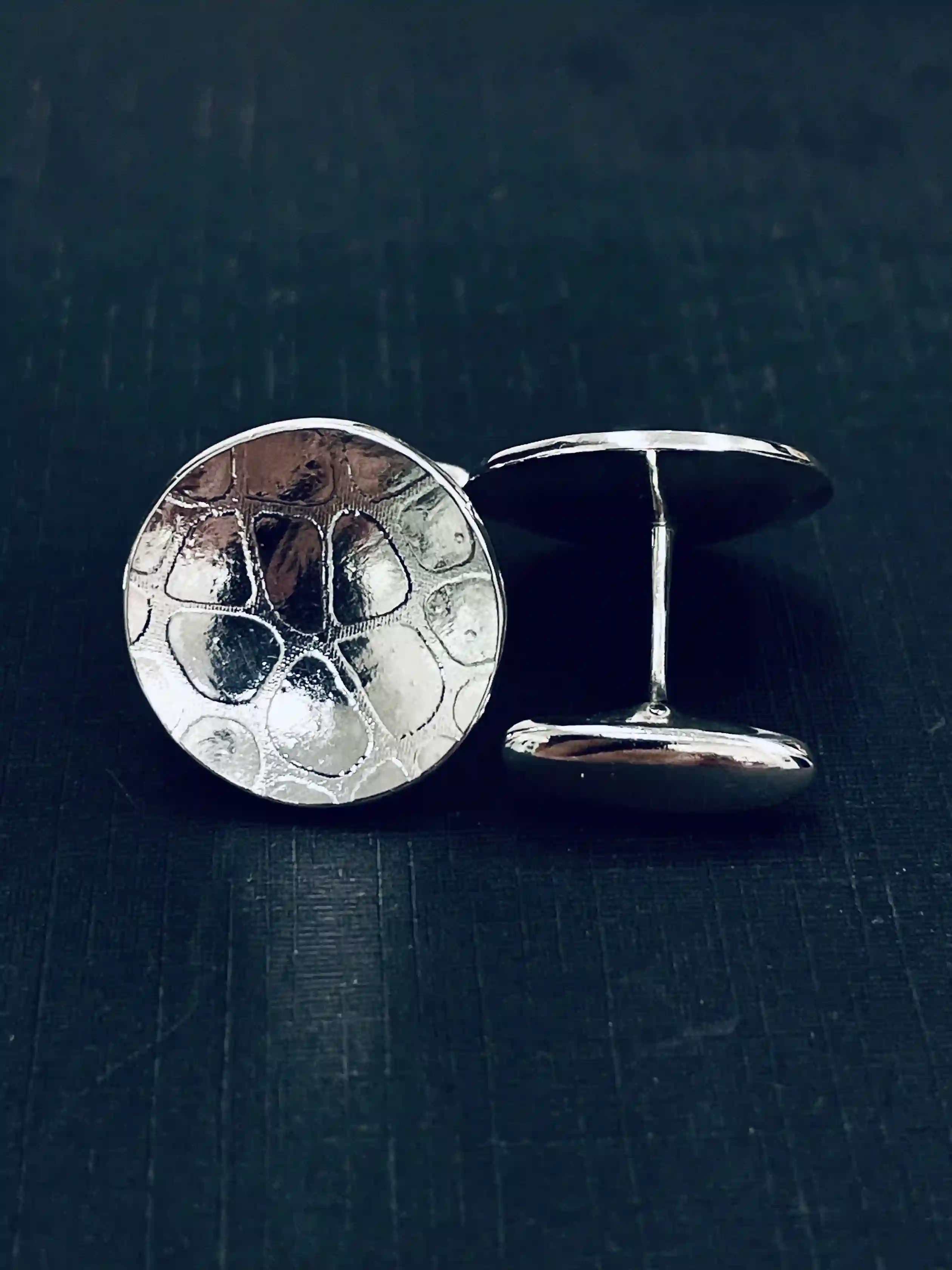 Grabados | Gemelos Redondos de Plata