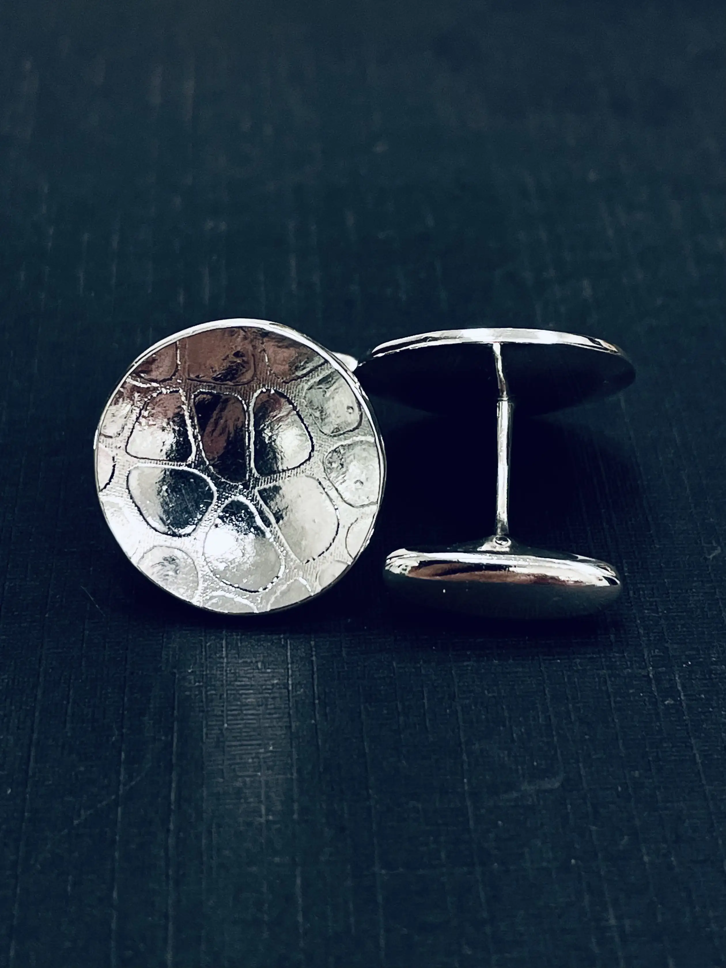 Grabados | Gemelos Redondos de Plata