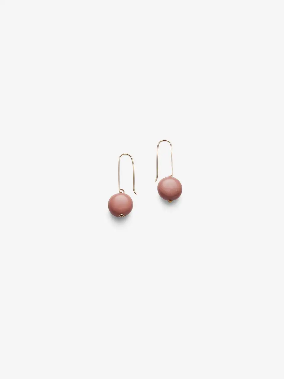 Pendientes Polvo Drop - Durazno