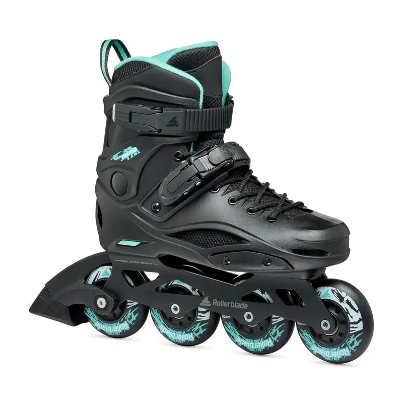 Rollerblade RB 80 W Negro/Azul claro
