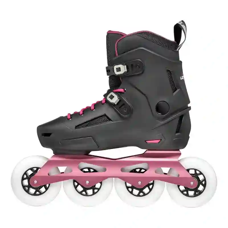 Patines Lightning 90 W Negro/sangría