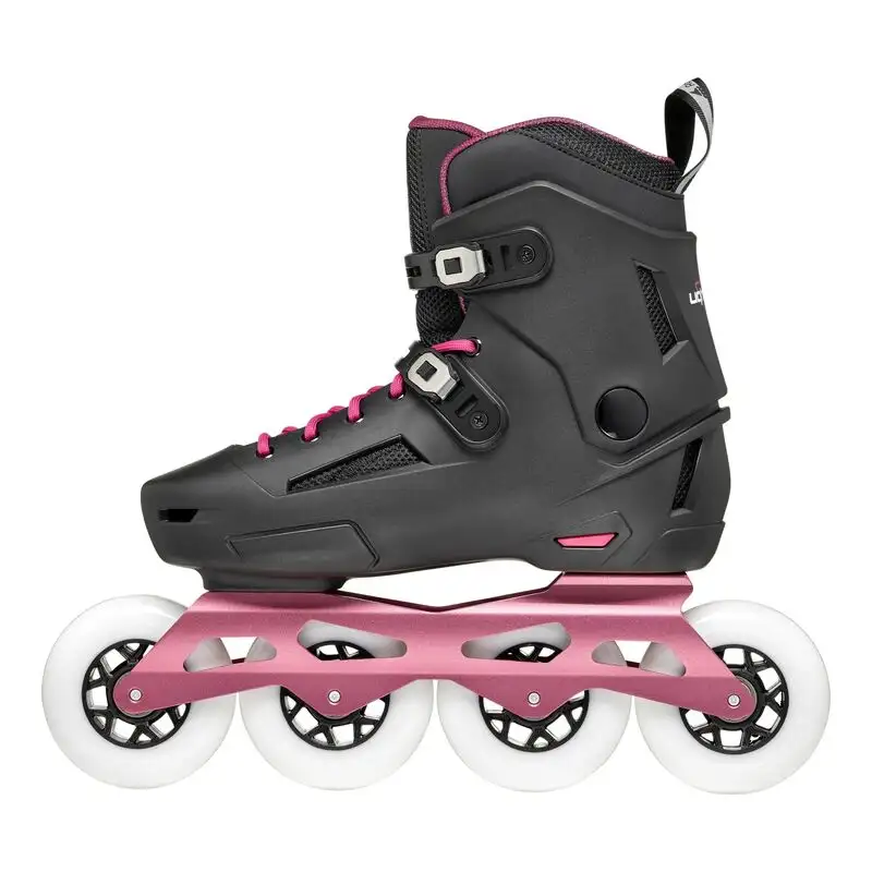 Patines Lightning 90 W Negro/sangría