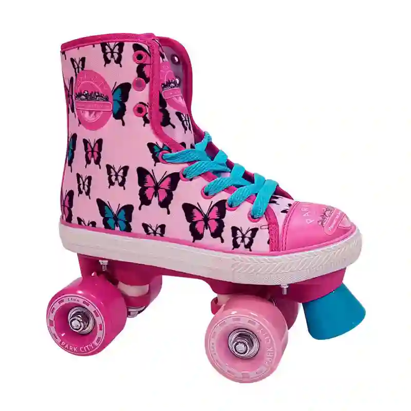Park City Patin Quad Canvas Butterfly T/32-33