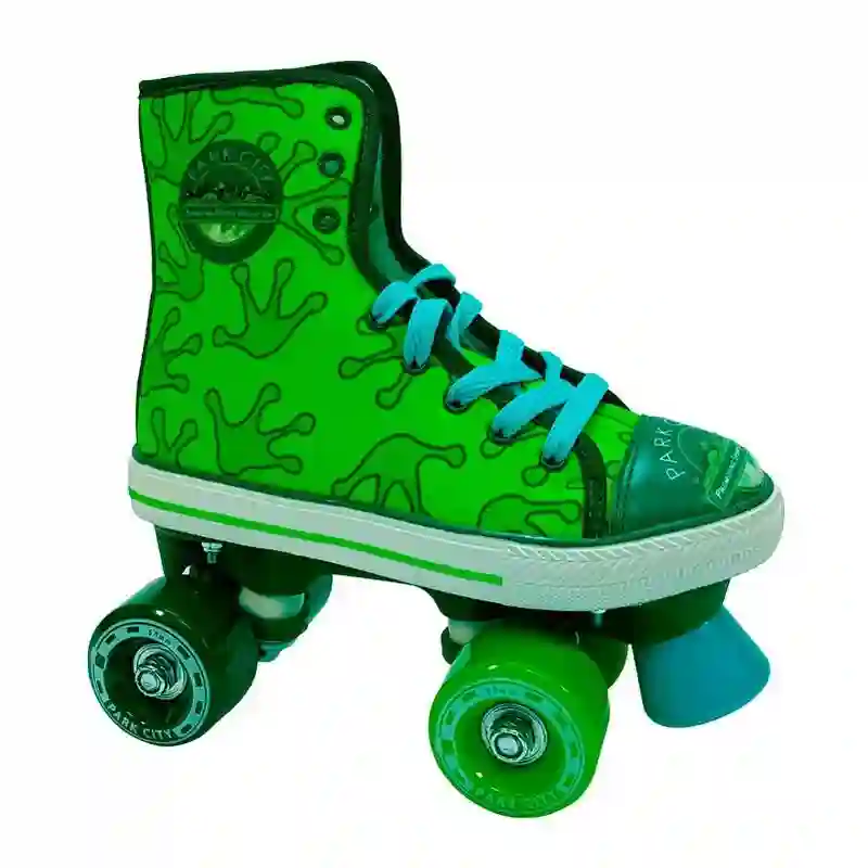 Park City Patin Quad Canvas Frog T/34-35