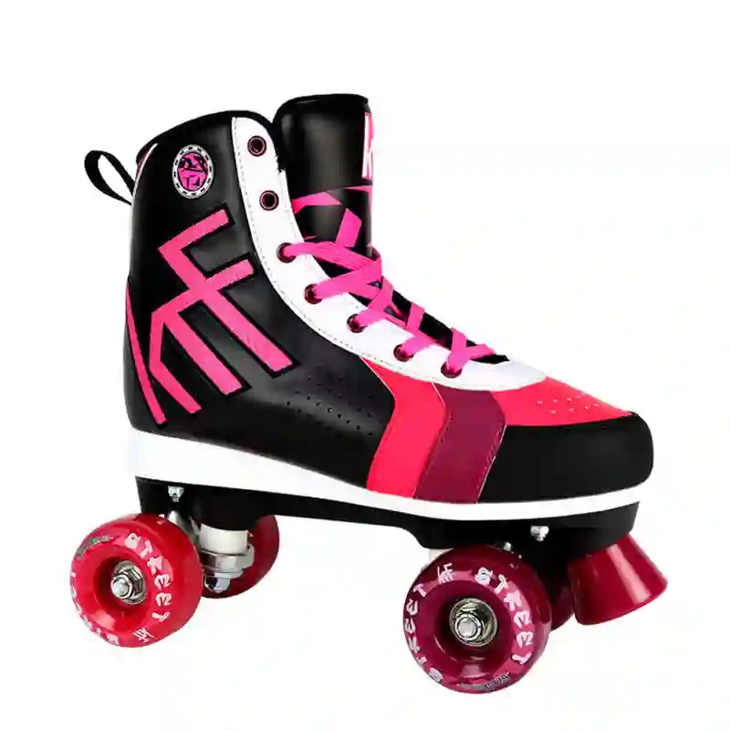 Krf Patin Quad Street Negro/Rosa