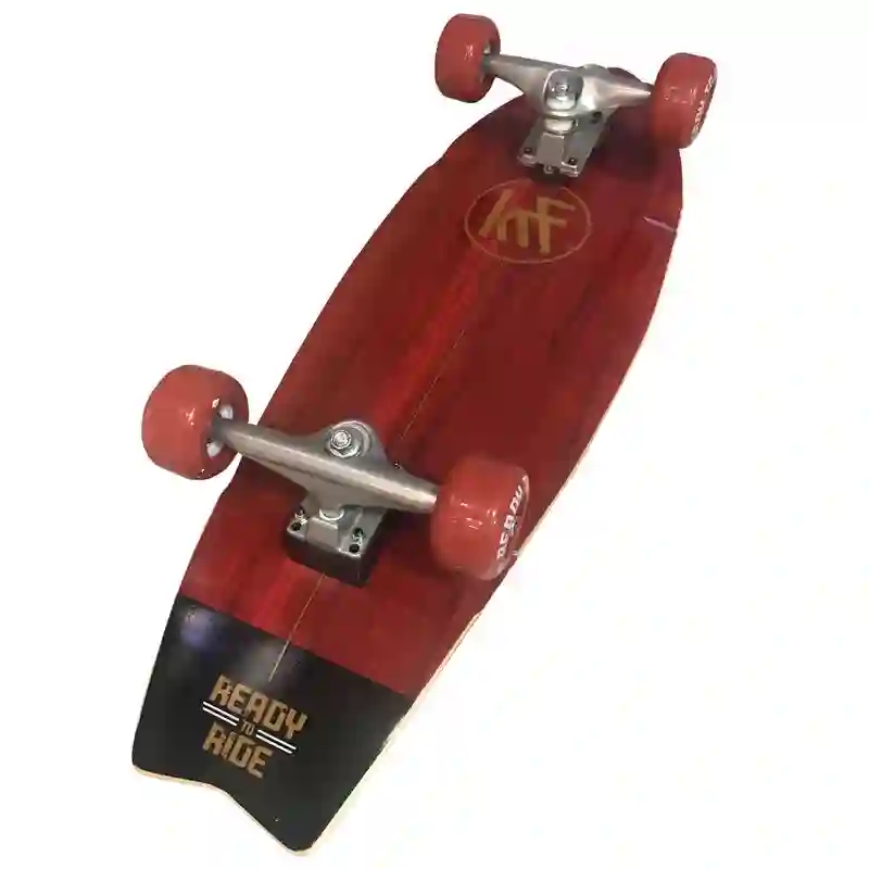 Krf Surf Skate listo para montar Red 78.74x26.04 mm