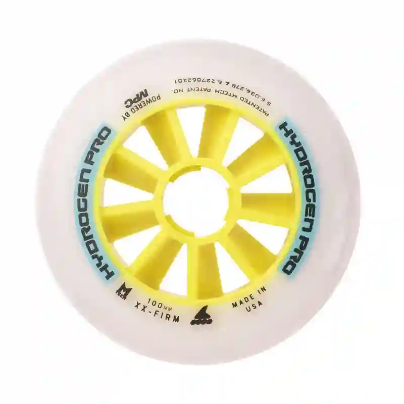 Rueda Hydrogen Pro 100 mm XX-Firm White/BL