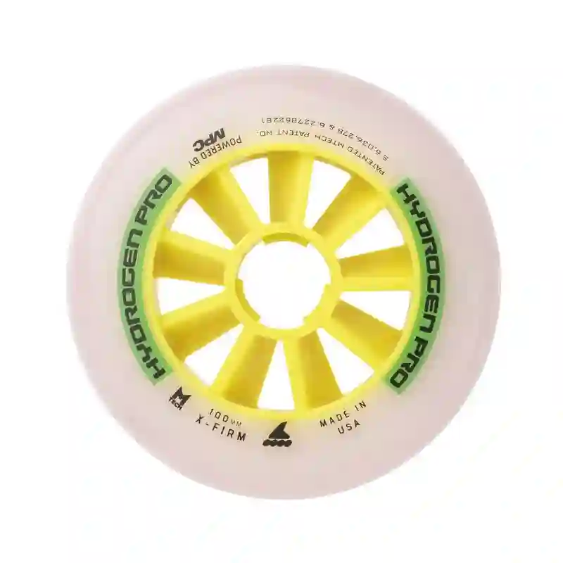 Ruedas Hydrogen Pro 100 mm X-Firm (8) White/Gre