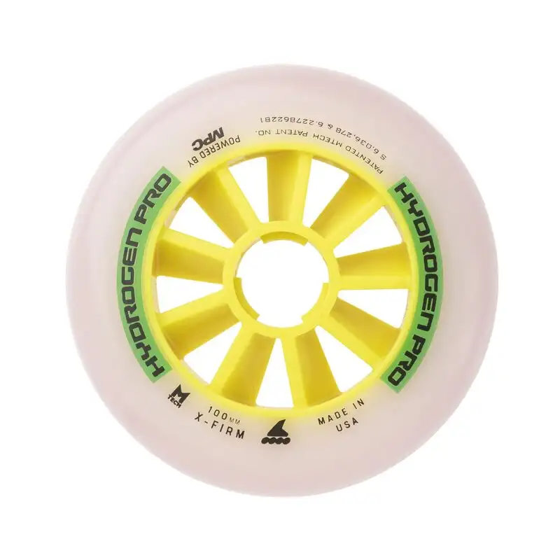 Ruedas Hydrogen Pro 100 mm X-Firm (8) White/Gre