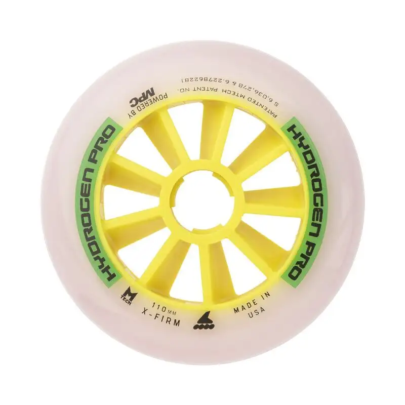 Ruedas Hydrogen Pro 110 mm X-Firm (8) White/GRE