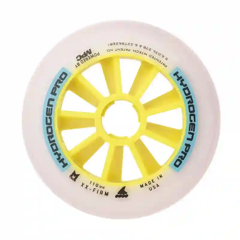 Ruedas Hydrogen Pro 110 mm XX-Firm (8) White/BL
