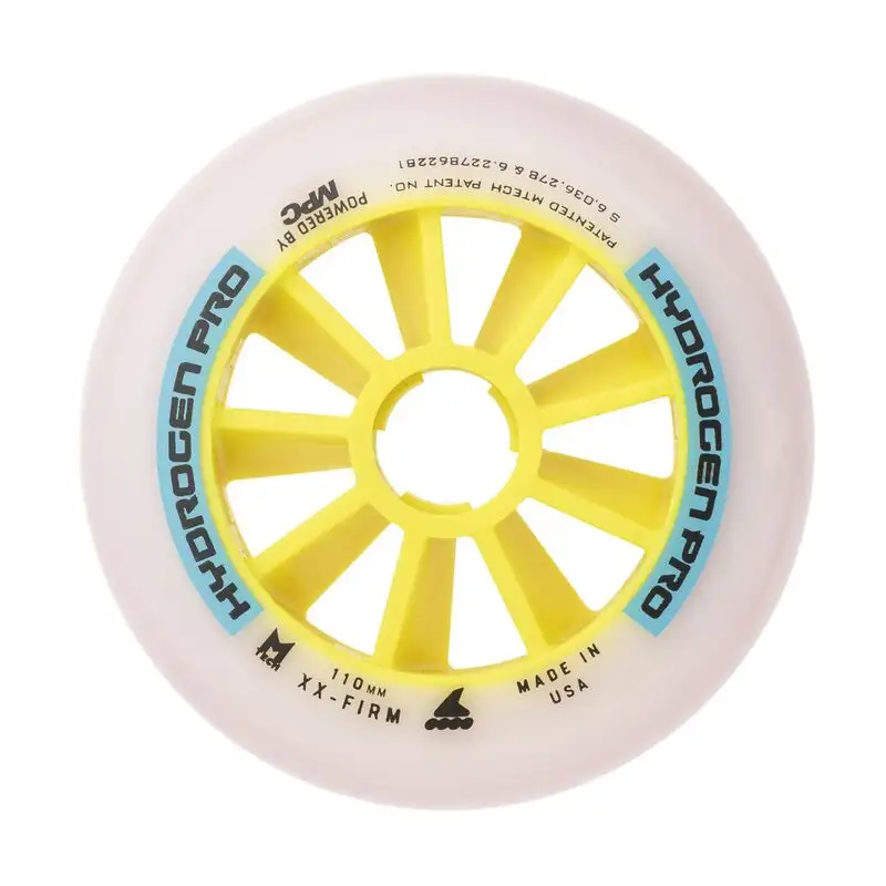 Ruedas Hydrogen Pro 110 mm XX-Firm (8) White/BL