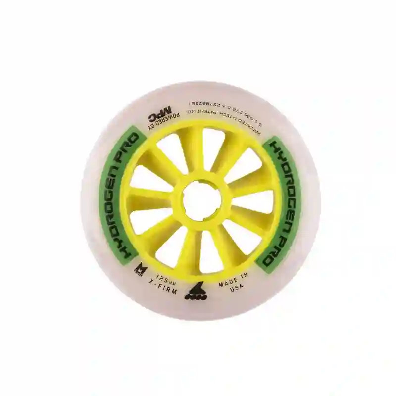 Ruedas Hydrogen Pro 125 mm X-Firm (6) White/GRE