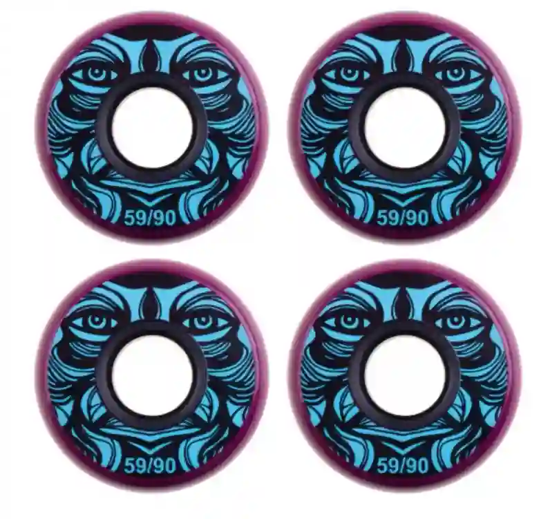Ruedas Kaltik Face 59-90a (4pcs)