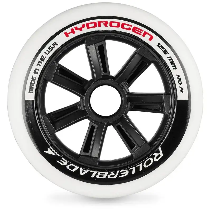 Ruedas Hydrogen 125/85a (6pcs) Negro