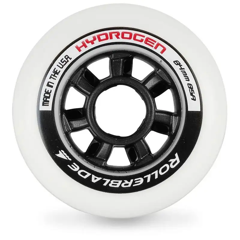 RUEDAS HYDROGEN 84/85A (8PCS) BLANCO
