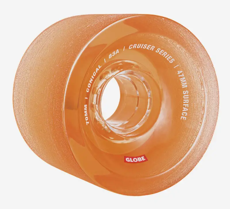Globe Ruedas Cruiser cónico 70 mm 83a