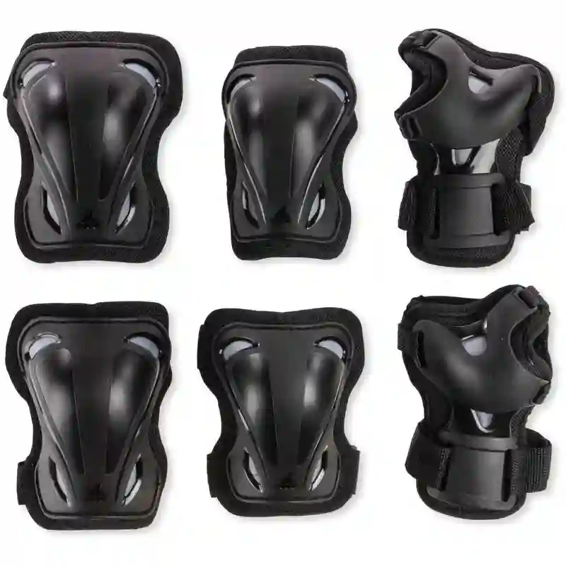 Proteciones Gear Skate Gear 3 Paquete Negro S