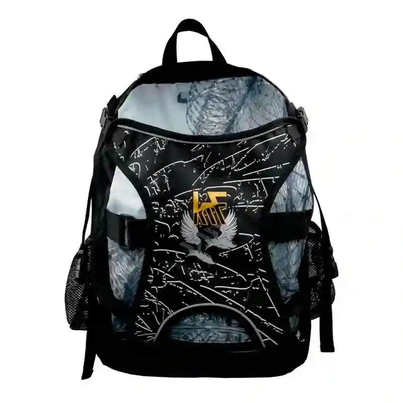 Krf Mochila Patines Alcatraz Negro