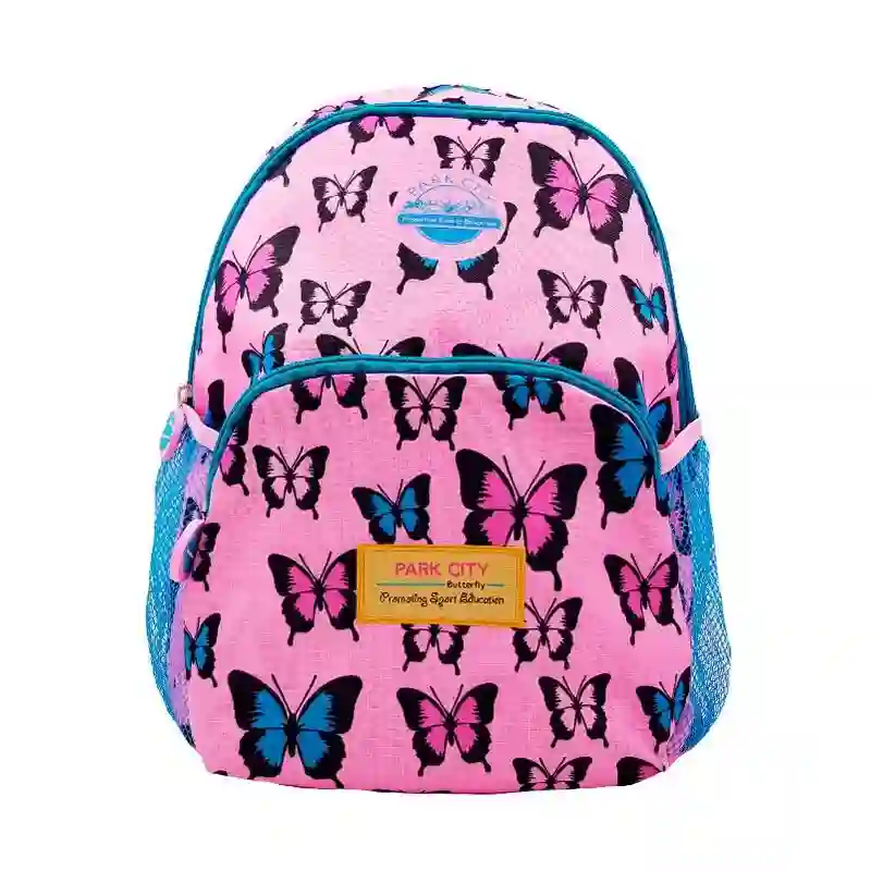 Park City Mochila mariposa rosa