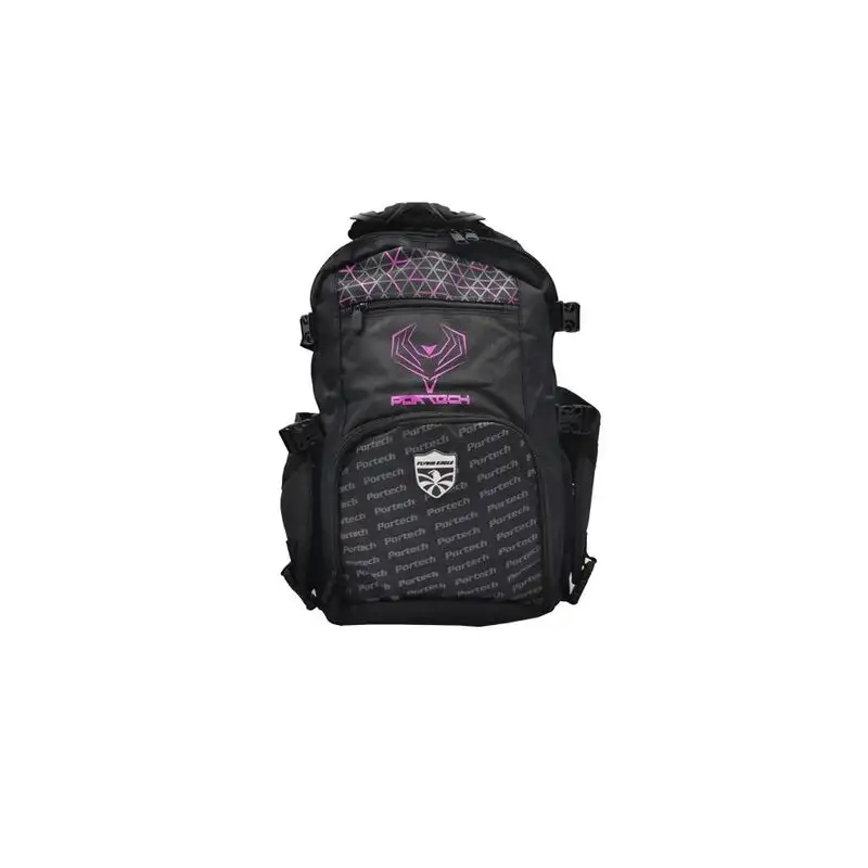 Mochila Portech Flying Eagle Negro-Rosa